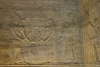 Relief Seshat Center Horus