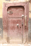 Wooden Door Fez Medina