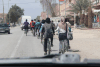 School Children Bicycles Lot